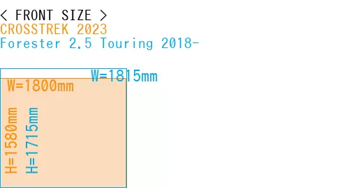 #CROSSTREK 2023 + Forester 2.5 Touring 2018-